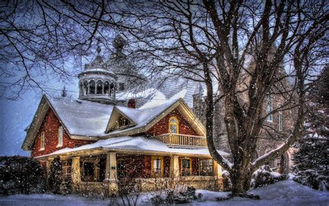 🔥 [73+] Christmas House Wallpapers | WallpaperSafari