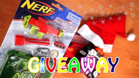 GIVEAWAY | Your Chance to win a FREE NERF GUN for Christmas 2017 - YouTube