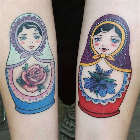 24 Beautiful Matryoshka Tattoo Designs and Ideas - TattooBloq ...