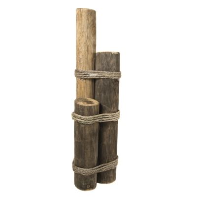 Assorted Decorative Wood Pilings - Globe Imports