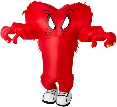 Amazon.com: Rubie's Adult Looney Tunes Gossamer Inflatable Costume, Standard : Clothing, Shoes ...