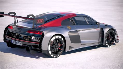 3D audi r8 lms model - TurboSquid 1469686