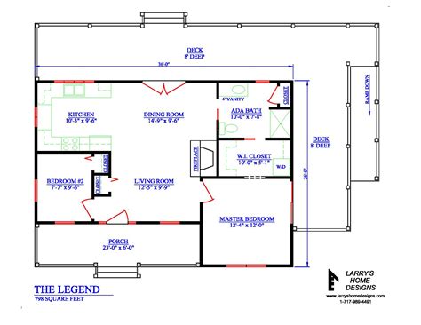 Handicap Accessible Homes Floor Plans - floorplans.click