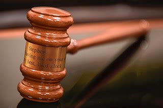 Block Gavel | Judge Frederic Block prepared this gavel as a … | Flickr