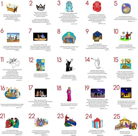 Free Printable Religious Advent Calendar | Calendar Printables Free Templates