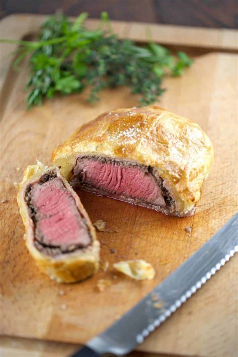 Individual Beef Wellington with Mushroom Sauce | Jessica Gavin