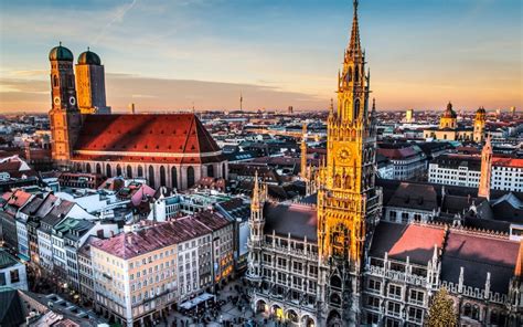 Download Munich Skyline Wallpaper - GetWalls.io