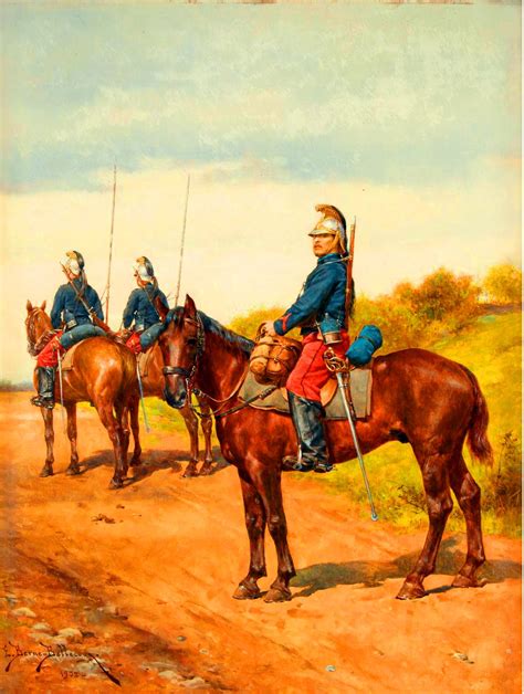 French dragoons German Confederation, Crimean War, Frans, Berne, Second ...