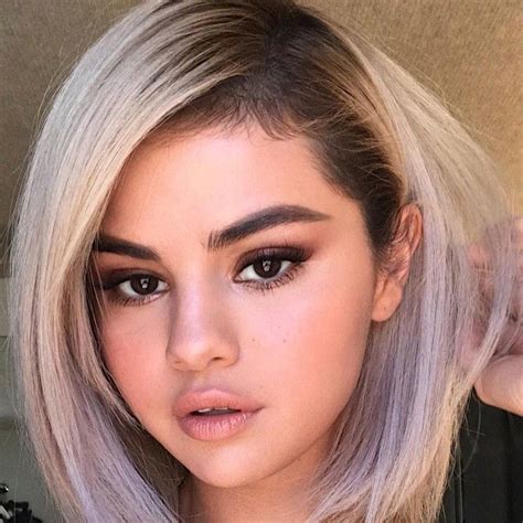 There's Something Different About Selena Gomez Today — Vogue | Platinum ...