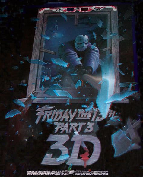 You Can Purchase An Original Friday The 13th Part 3 Anaglyphic 3-D Poster! - Friday The 13th ...