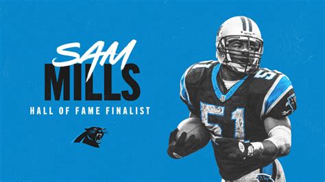 Sam Mills tabbed as a finalist for the Pro Football Hall of Fame