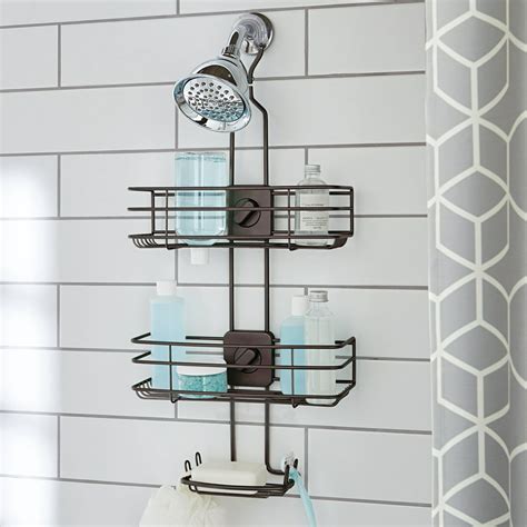 Better Homes & Gardens Adjustable Shower Caddy with Multi-Direction ...