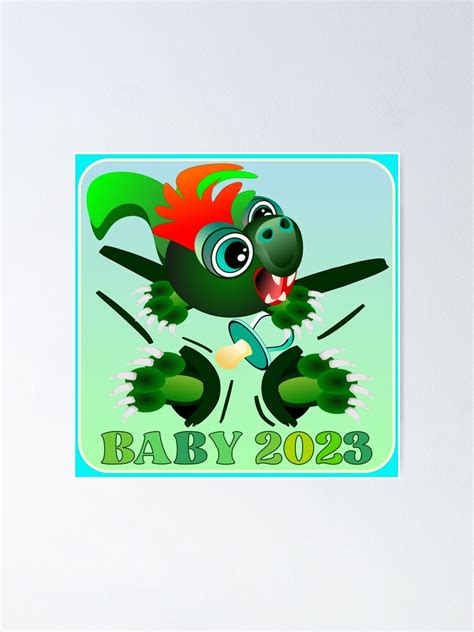 "Baby 2023 announcement" Poster for Sale by minimalartstory | Redbubble