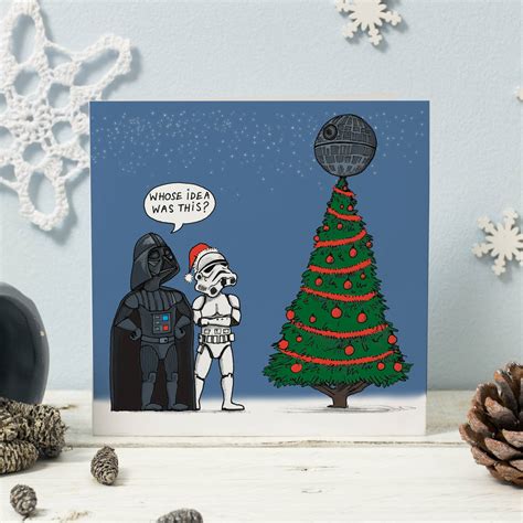 Star Wars Christmas Card By cardinky