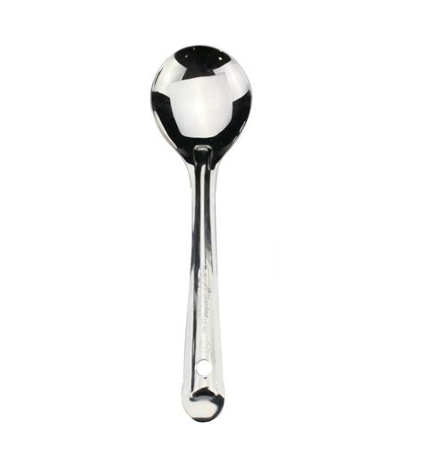 Professional Serving Spoon with Hanging Holes Stainless Steel Serving Spoon