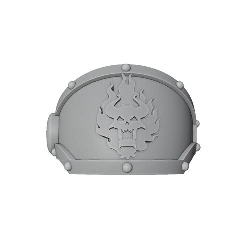 STL file Tartaros Terminator Veteran Shoulder Pads - Word Bearers 🎲 ・3D ...