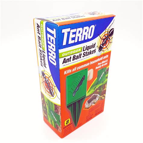 TERRO® Outdoor Liquid Ant Baits Stakes Ant Killer Garden | Shopee ...