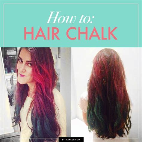 Hair Tutorials : How to Use Hairchalk | Hair chalk, Hair tutorial, Temporary hair color