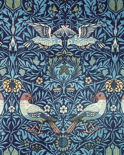 William Morris Blue Tapestry – Masterpieces Of Art