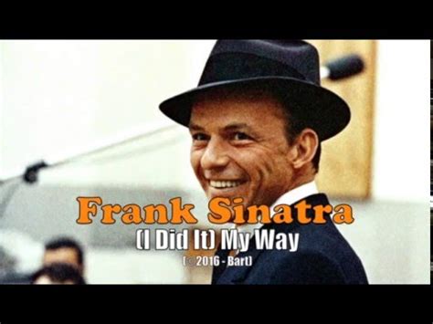 Frank Sinatra - My Way (Karaoke) - YouTube