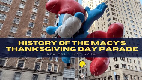 History of Macy's Thanksgiving Day Parade - New York City