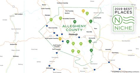 Allegheny County Map With Zip Codes