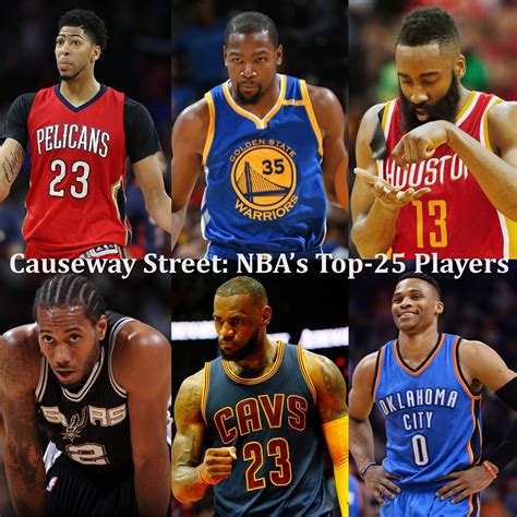 Causeway Street: Our NBA's Top-25 Players Lists