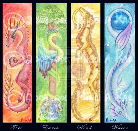 dragon bookmarks printable | Elemental Dragons by MisoraRae | Elemental dragons, Dragon pictures ...