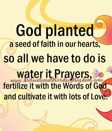 Quotes About Seeds Of Faith. QuotesGram