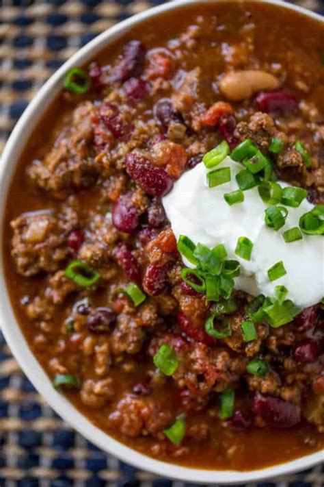 Best Slow Cooker Chili Recipe Ground Beef - Beef Poster