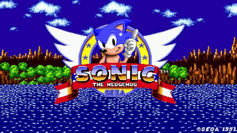 Sonic 1 Remaster - Title Screen (Test #1) - YouTube