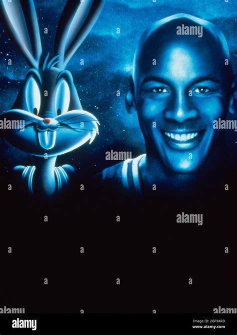 SPACE JAM, poster art, from left: Bugs Bunny, Michael Jordan, 1996 ...