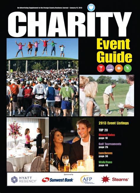 Charity-Event Magazines