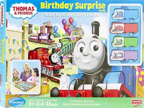 Birthday Surprise Game Thomas Train And Friends Toy | Train Thomas the ...