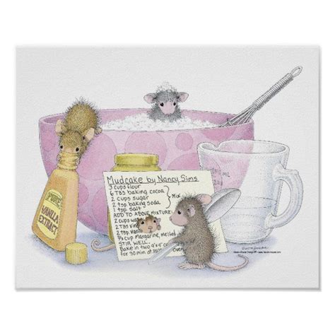 House-Mouse Designs® - Wall Art | Zazzle | House mouse, House mouse ...