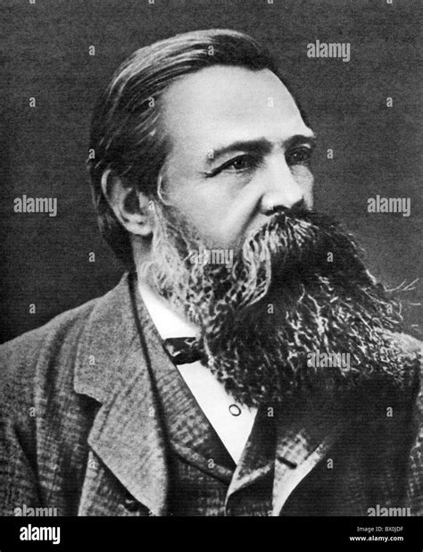 FRIEDRICH ENGELS (1820-1895) German social scientist and father of ...