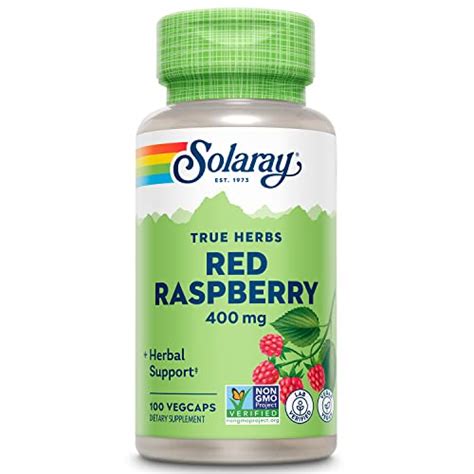 Red Raspberry Leaf Capsules Are A Popular Herbal Supplement Said To Offer A Variety Of Health ...