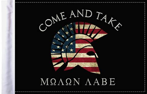 Molon Labe "Come and Take" Motorcycle Flag | Molon Labe Flag