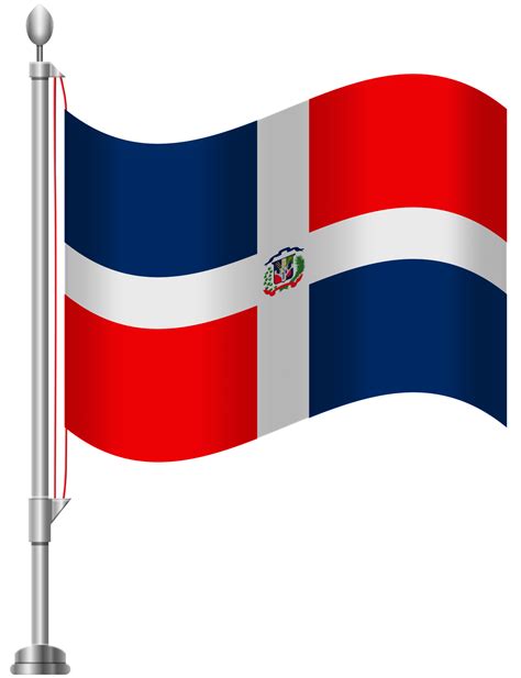 Dominican Republic Flag PNG Clip Art