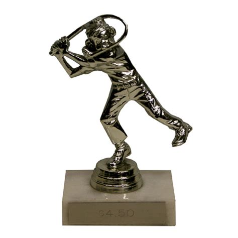 Funny Golfer Trophy with Bent Golf Club, Trophy Maker Online