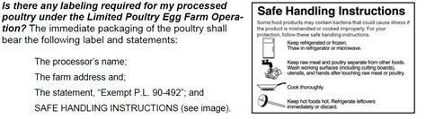 Safe Handling Instructions Label - Ythoreccio