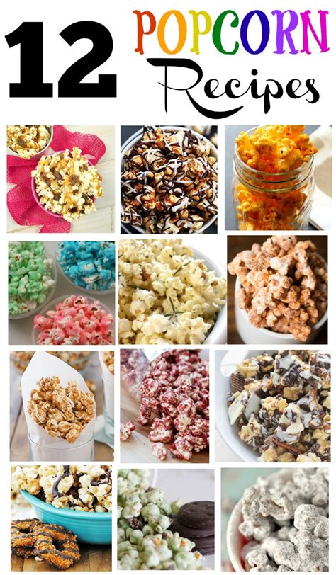 Flavored popcorn recipes · The Typical Mom