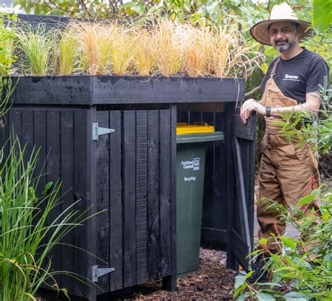 How to make a wheelie bin storage unit - MasterStroke by Resene