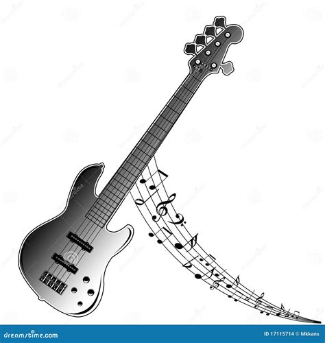 Notes De Musique De Guitare Images stock - Image: 17115714