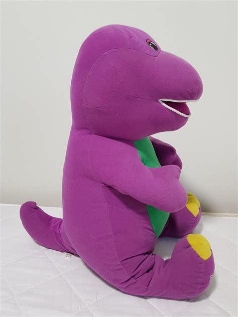 Large Barney Plush Toy, Hobbies & Toys, Toys & Games on Carousell