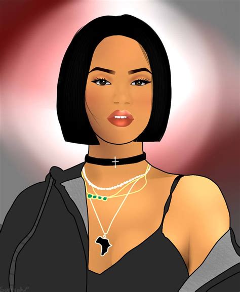 Rihanna Cartoon - Etsy