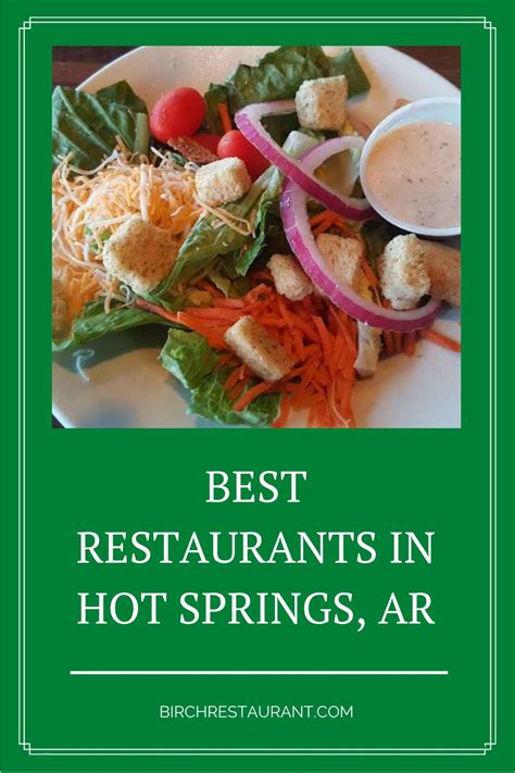 15 Best Restaurants in Hot Springs, AR [2023 Updated]