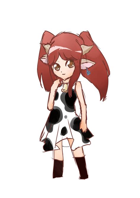 Cow Anime : Chibi Haru Cow By Apple-rings On Deviantart | Bochkwasuhk