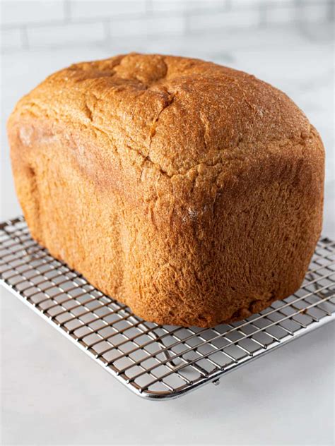 100% Whole Wheat Bread Machine Recipe - Cook Fast, Eat Well