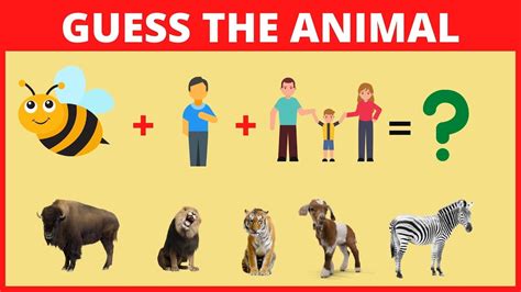 Can You Guess The Animals Name By The Emoji? | Emoji Challenge | Emoji ...